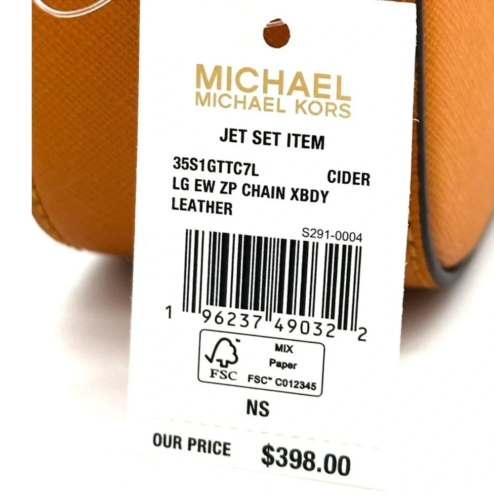Michael Kors Large EW Crossbody Bag Cider